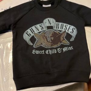 NWT Guns and Roses size 6 / 9 months Sweatshirt
